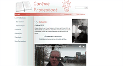 Desktop Screenshot of careme-protestant.org